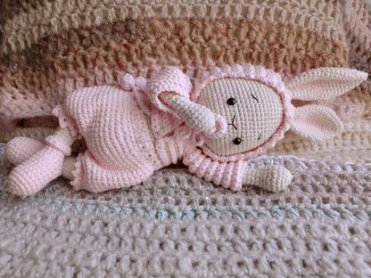Mila & Luna – Crochet Pattern (Bunny Twins)
