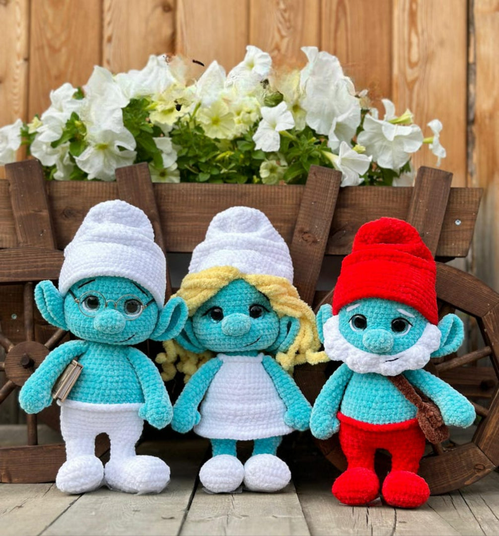 The Blaulings – 3-in-1 Crochet Family