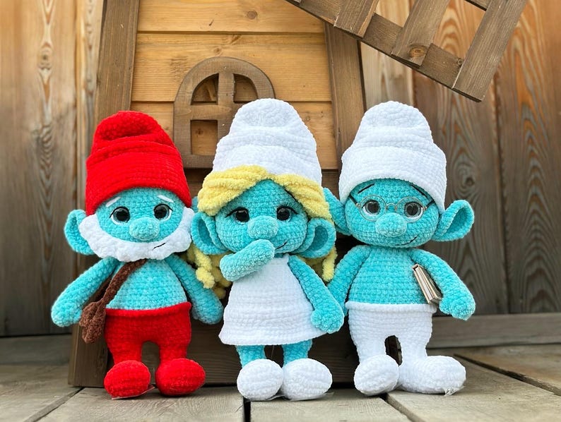 The Blaulings – 3-in-1 Crochet Family