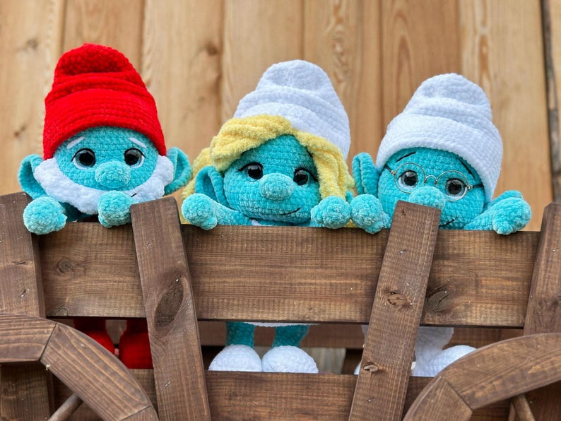 The Blaulings – 3-in-1 Crochet Family