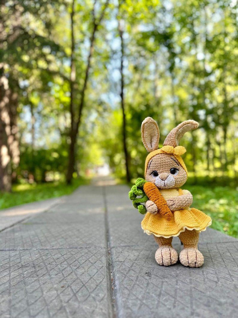 Peter & Leni 🐰 – Komplett virkmönster | Kanin + kläder & accessoarer