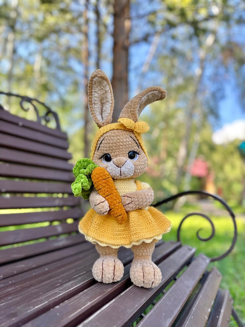 Peter & Leni 🐰 – Komplett virkmönster | Kanin + kläder & accessoarer