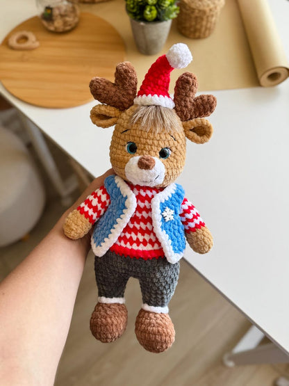 Reindeer Lenya – Christmas Crochet Pattern