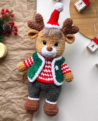 Reindeer Lenya – Christmas Crochet Pattern
