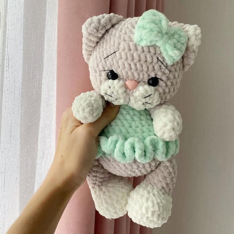 Little Kittens – Crochet Pattern for Two Cats 🐾