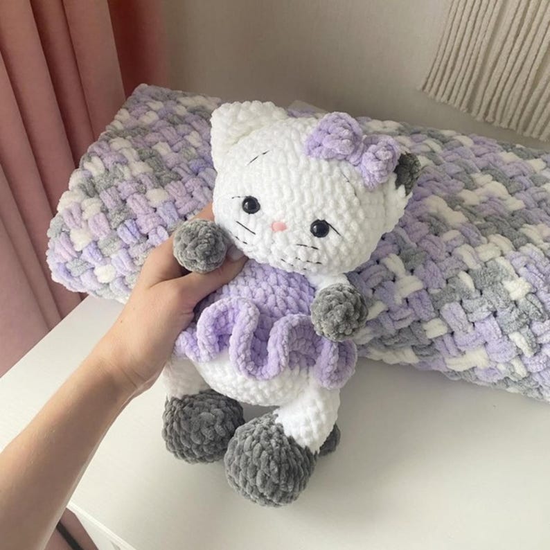 Little Kittens – Crochet Pattern for Two Cats 🐾