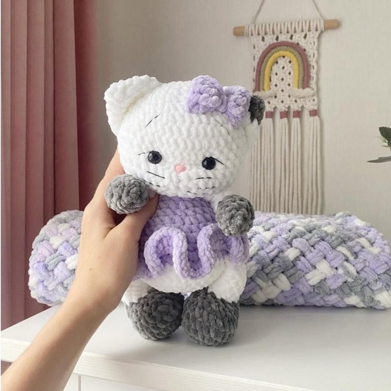 Little Kittens – Crochet Pattern for Two Cats 🐾