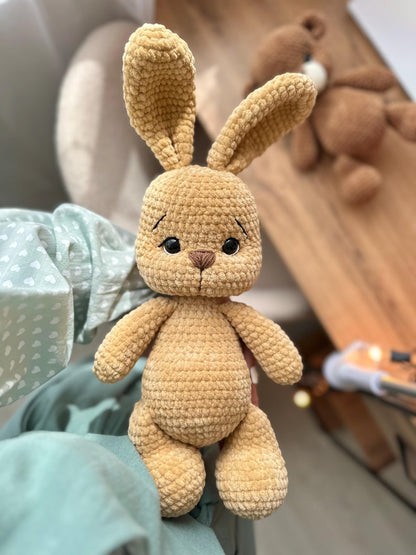 Kanin & Björn – 2-i-1 virkmönster