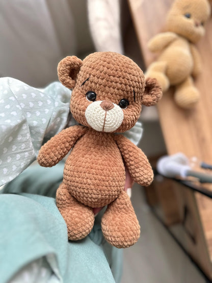 Kanin & Björn – 2-i-1 virkmönster