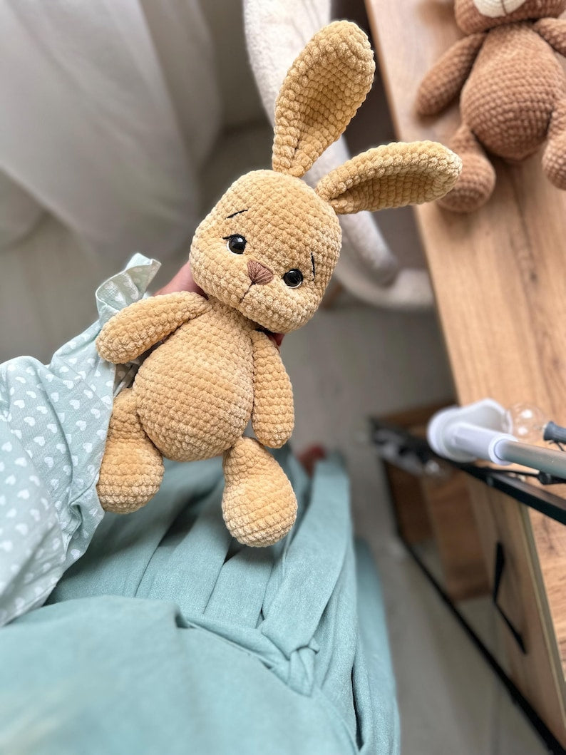 Kanin & Björn – 2-i-1 virkmönster