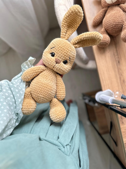 Kanin & Björn – 2-i-1 virkmönster