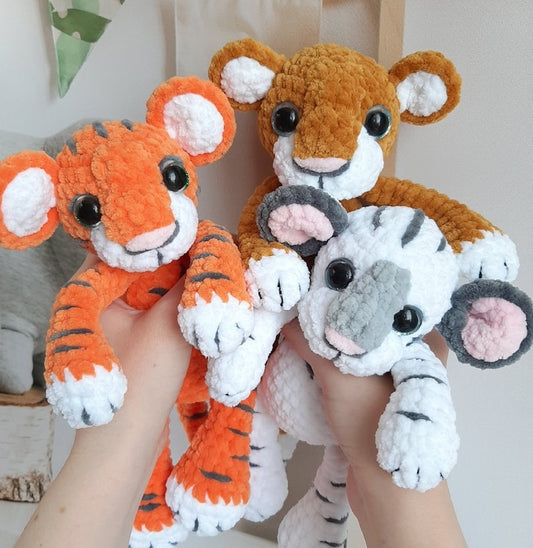 Timo – Virkmönster Tiger & Lejon