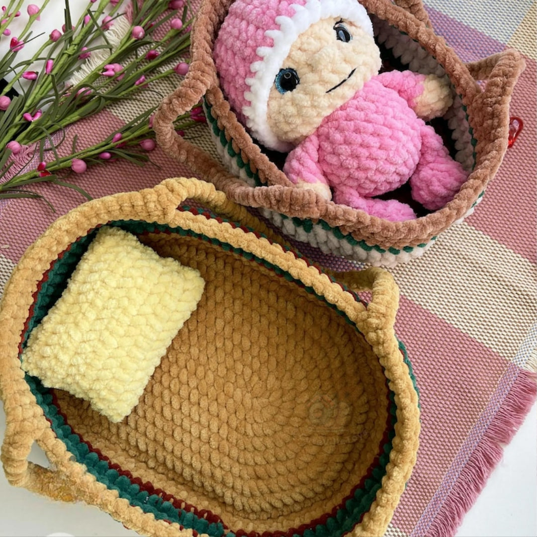 Julbjörn Bruno - Virkmönster