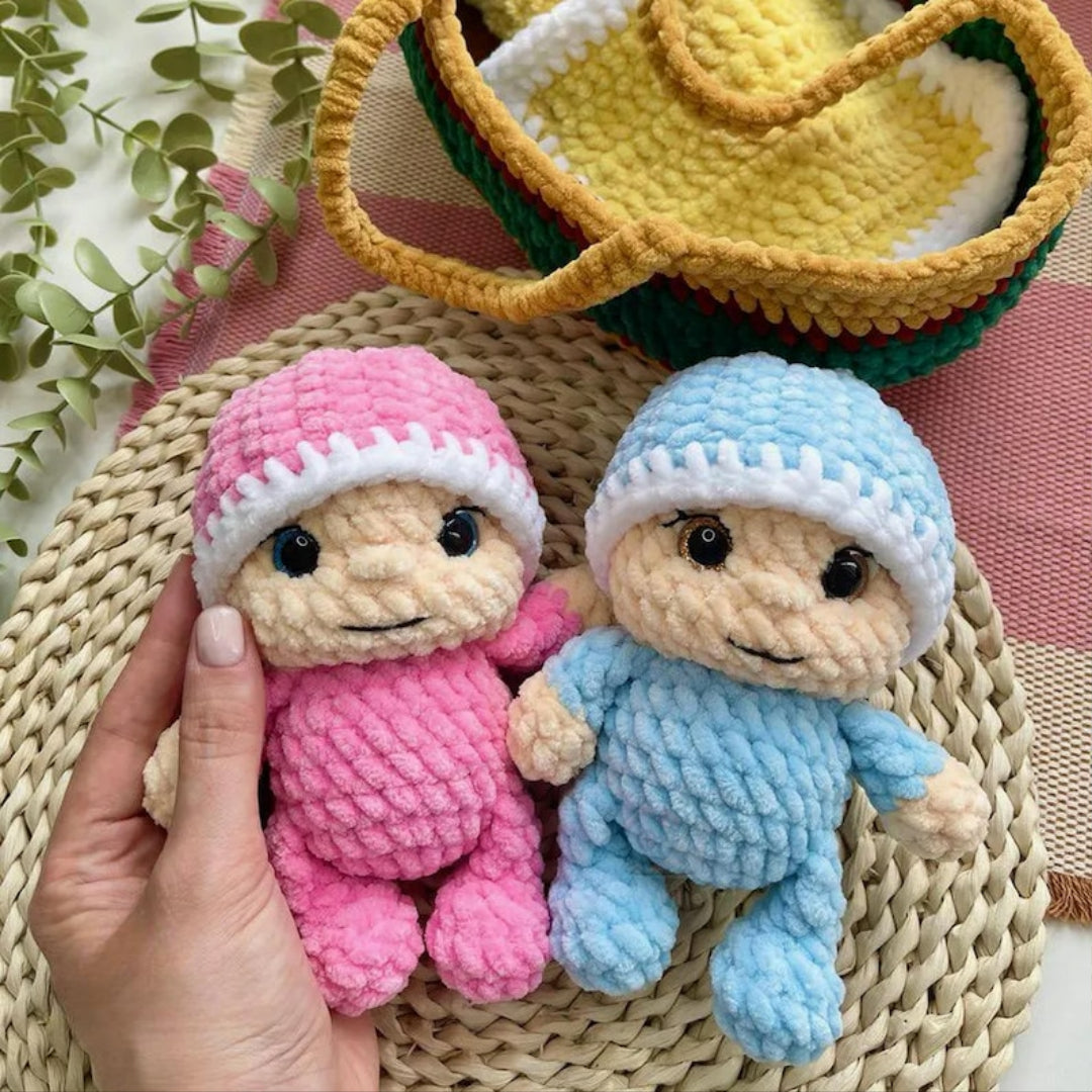 Julbjörn Bruno - Virkmönster