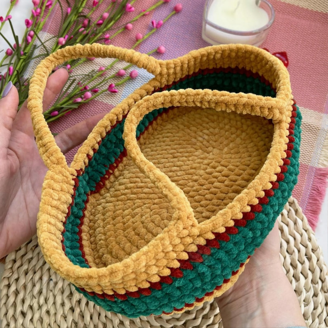 Julbjörn Bruno - Virkmönster