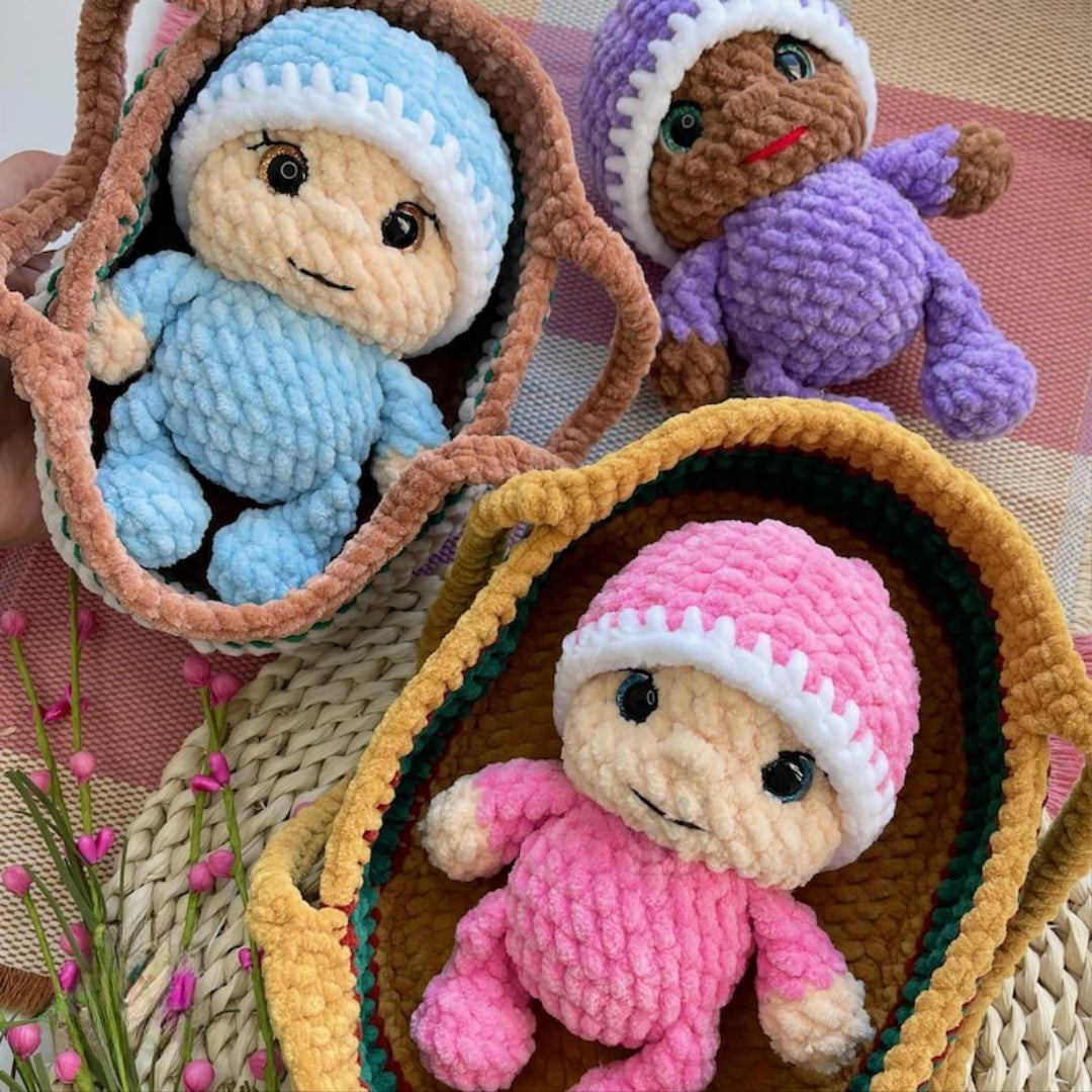 Julbjörn Bruno - Virkmönster