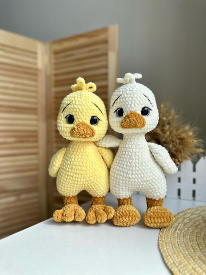 Lumi & Quacky – Goose & Chick Crochet Pattern