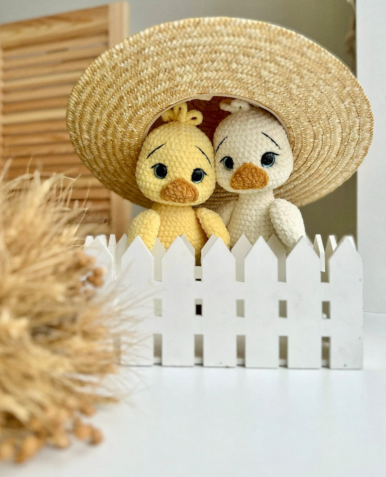 Lumi & Quacky – Goose & Chick Crochet Pattern
