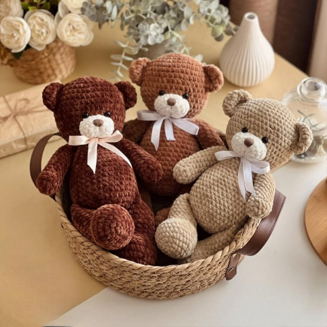 Crochet Pattern – Plush Bear “Topa”