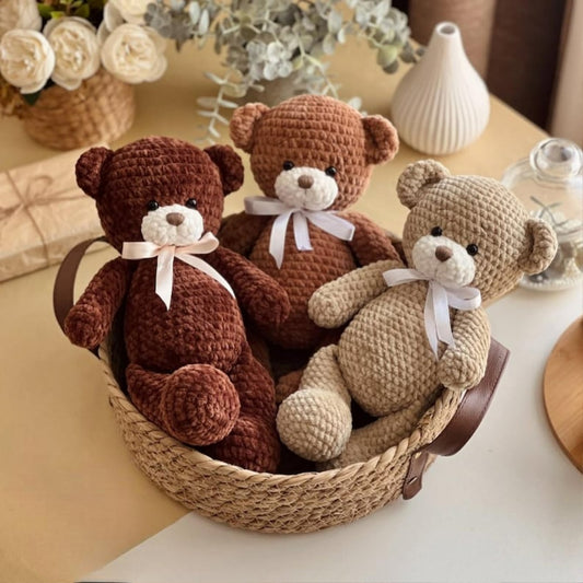 Crochet Pattern – Plush Bear “Topa”