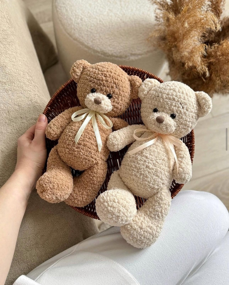 Lala & Topa – 3-in-1 Crochet Set with Christmas Outfit