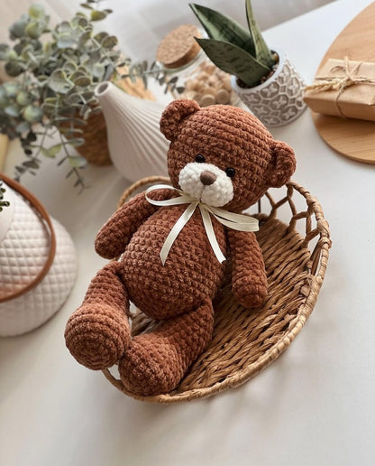 Crochet Pattern – Plush Bear “Topa”