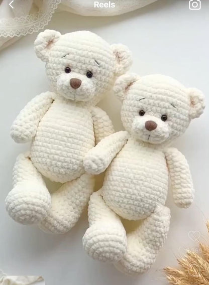 Crochet Pattern – Plush Bear “Topa”