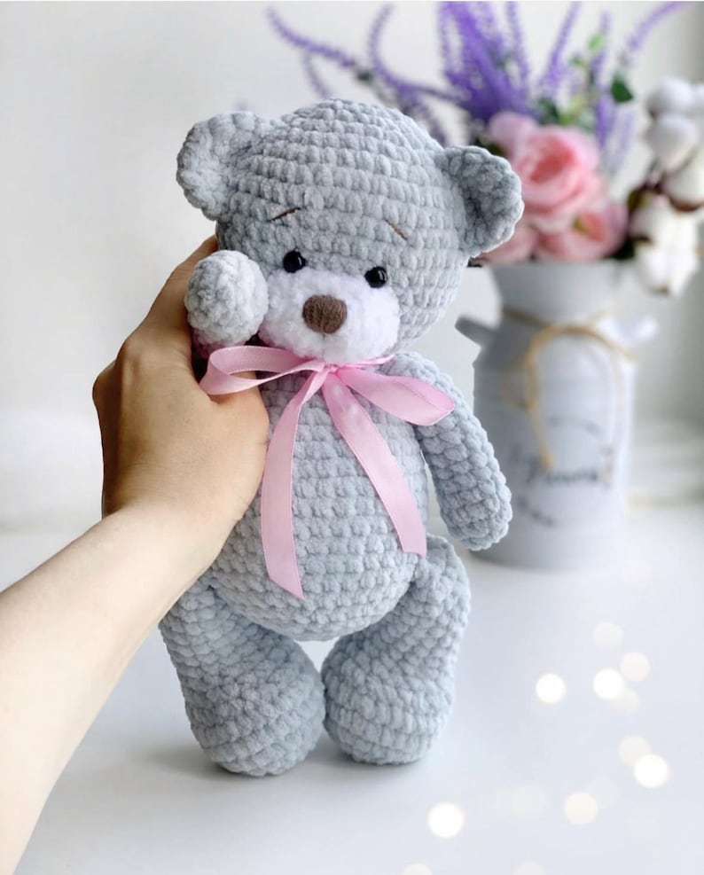 Crochet Pattern – Plush Bear “Topa”