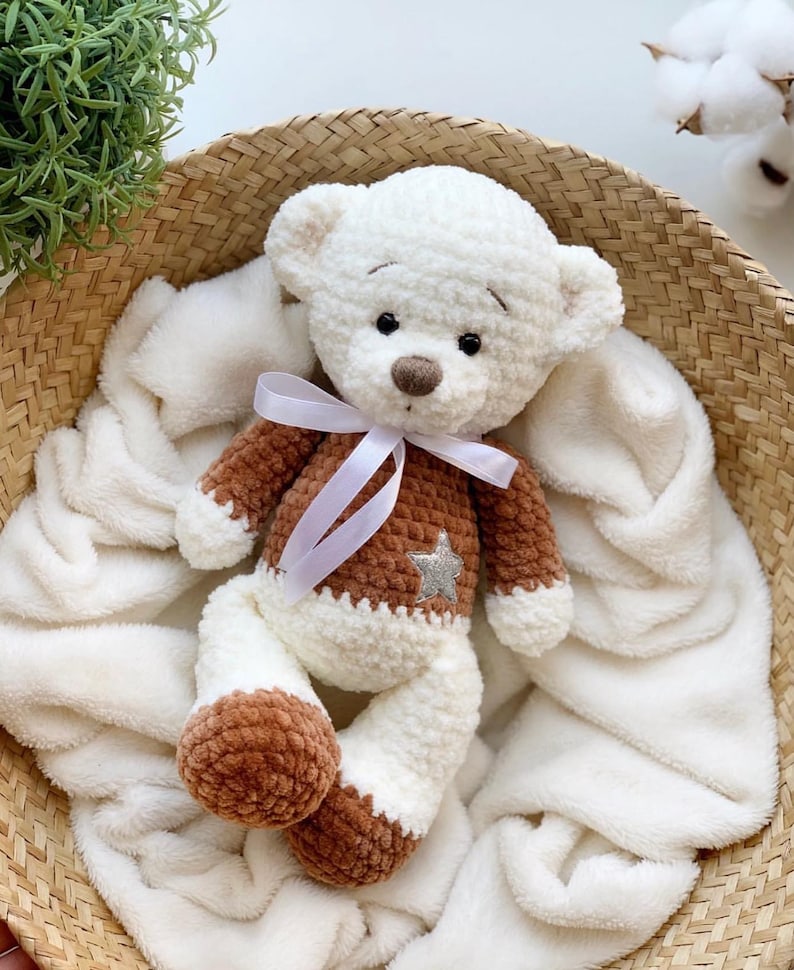 Crochet Pattern – Plush Bear “Topa”