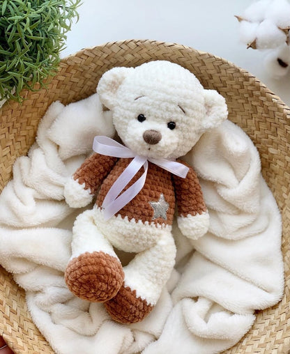 Crochet Pattern – Plush Bear “Topa”