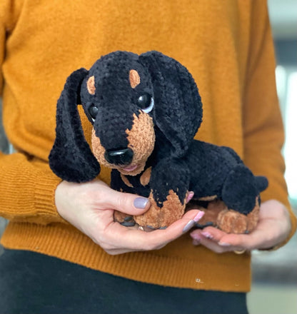 Tax – Virkmönster för en gosig hund