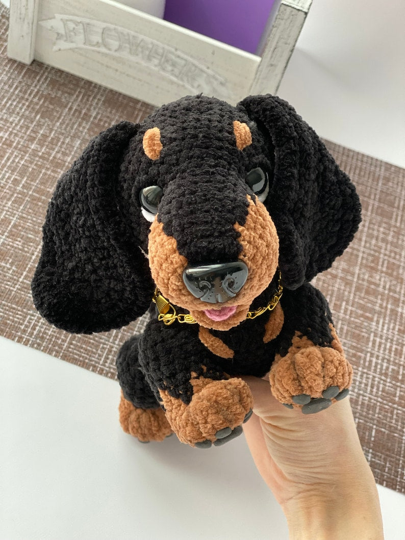 Tax – Virkmönster för en gosig hund