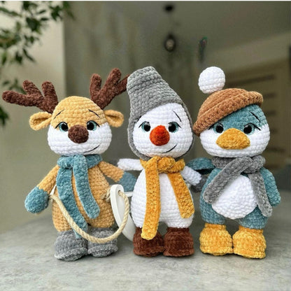 Christmas Toys – Crochet Pattern (3-in-1 Set)