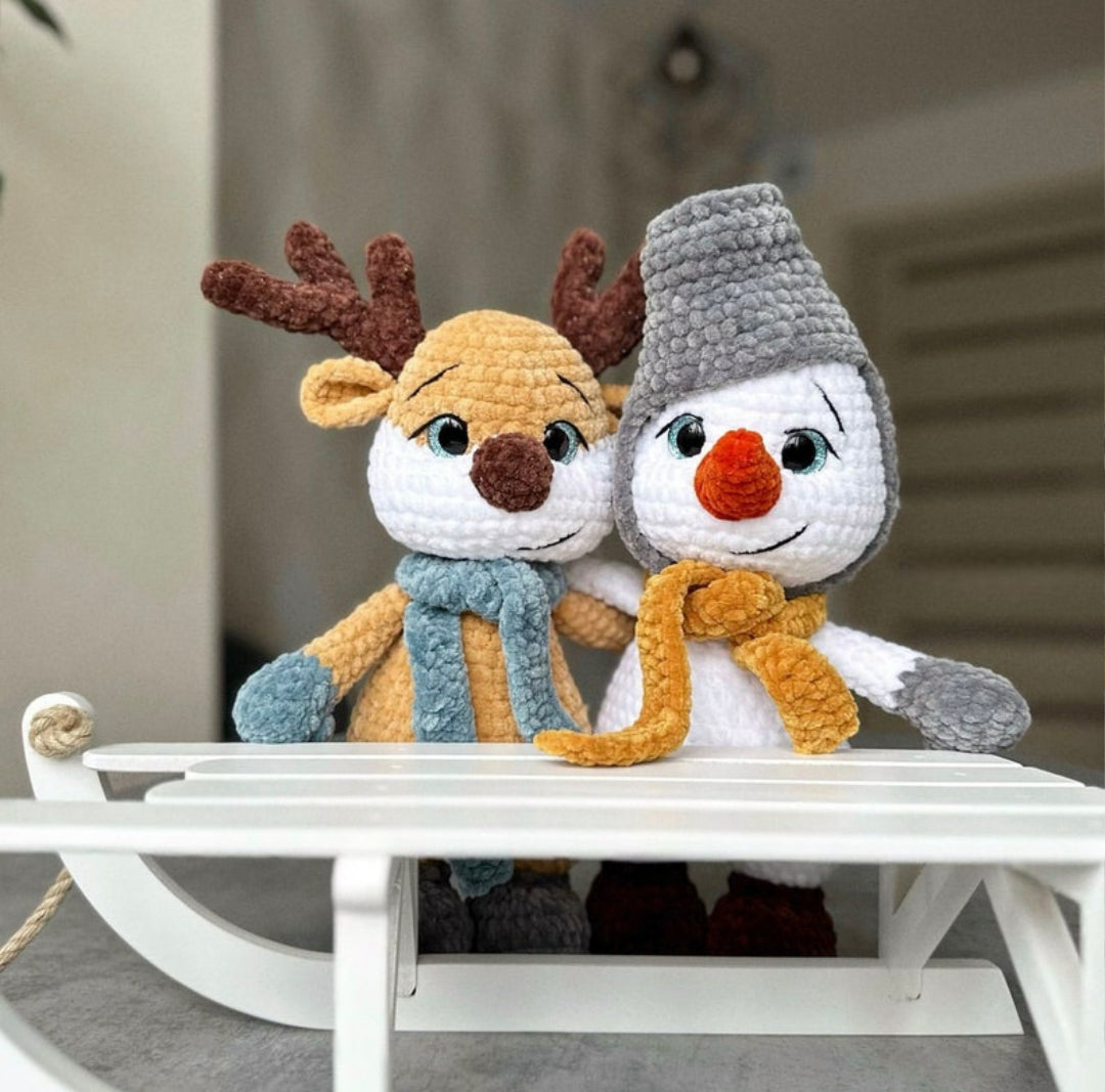 Christmas Toys – Crochet Pattern (3-in-1 Set)