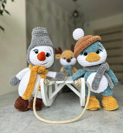 Christmas Toys – Crochet Pattern (3-in-1 Set)