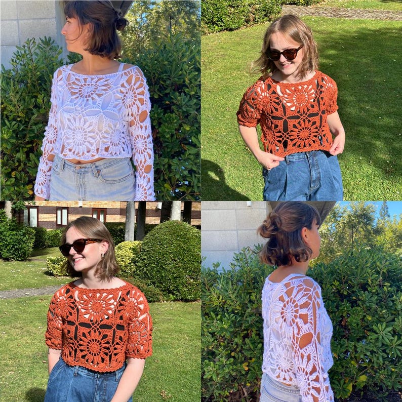 🌸 FloraBelle | Sommartopp – Emily Patterns