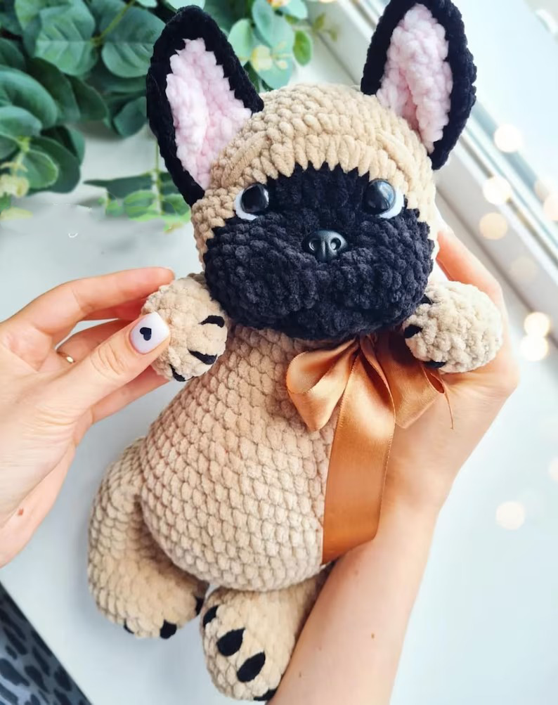 Bulldog And Pug Dog - 2 in 1 Dog Crochet Pattern,