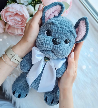 Bulldog And Pug Dog - 2 in 1 Dog Crochet Pattern,