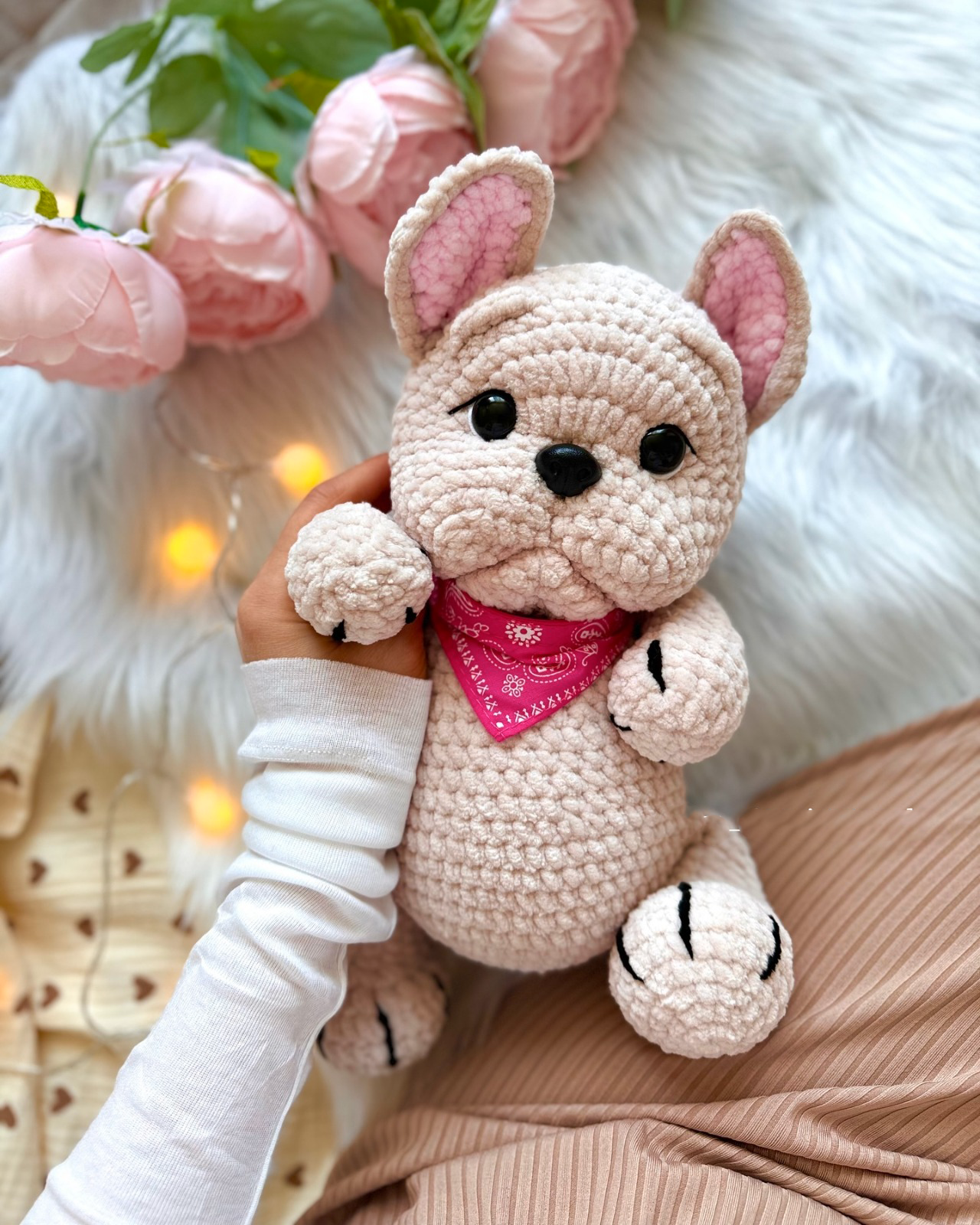 Bulldog And Pug Dog - 2 in 1 Dog Crochet Pattern,