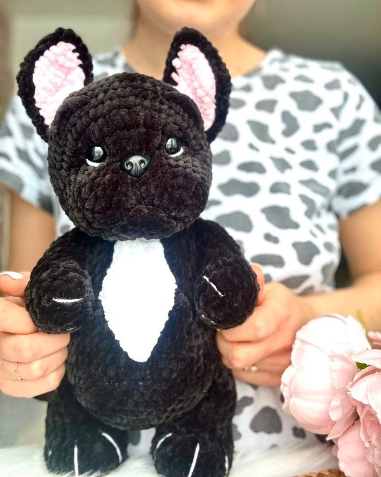 Bulldog And Pug Dog - 2 in 1 Dog Crochet Pattern,