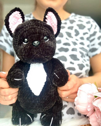 Bulldog And Pug Dog - 2 in 1 Dog Crochet Pattern,