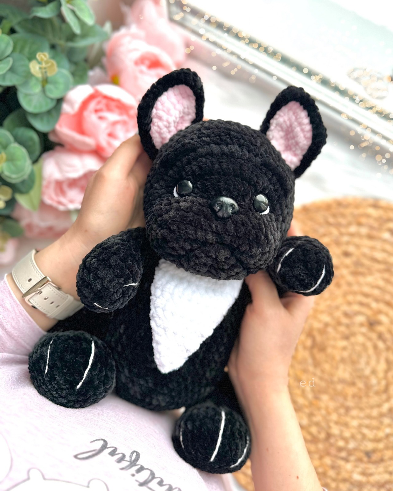 Bulldog And Pug Dog - 2 in 1 Dog Crochet Pattern,