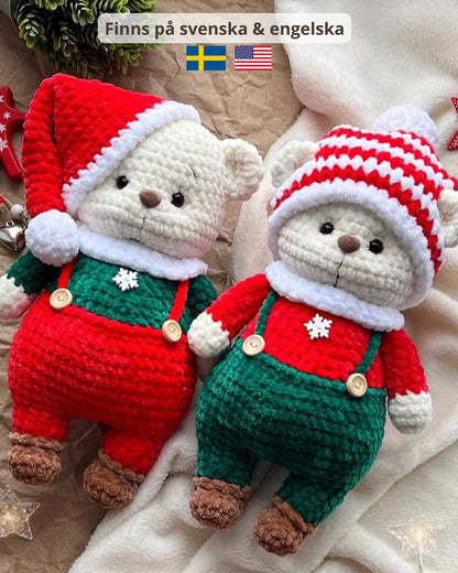 Julbjörn Bruno - Virkmönster