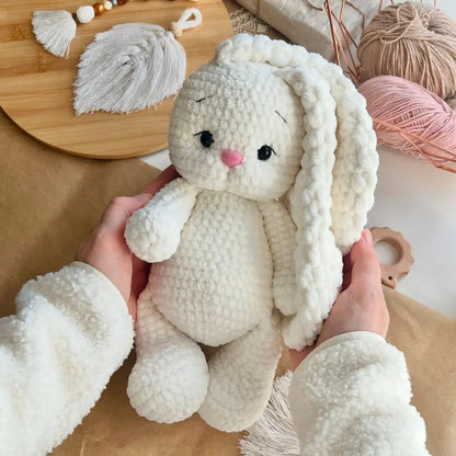 Bunny Lala – 2-in-1 Crochet Bundle with Outfit