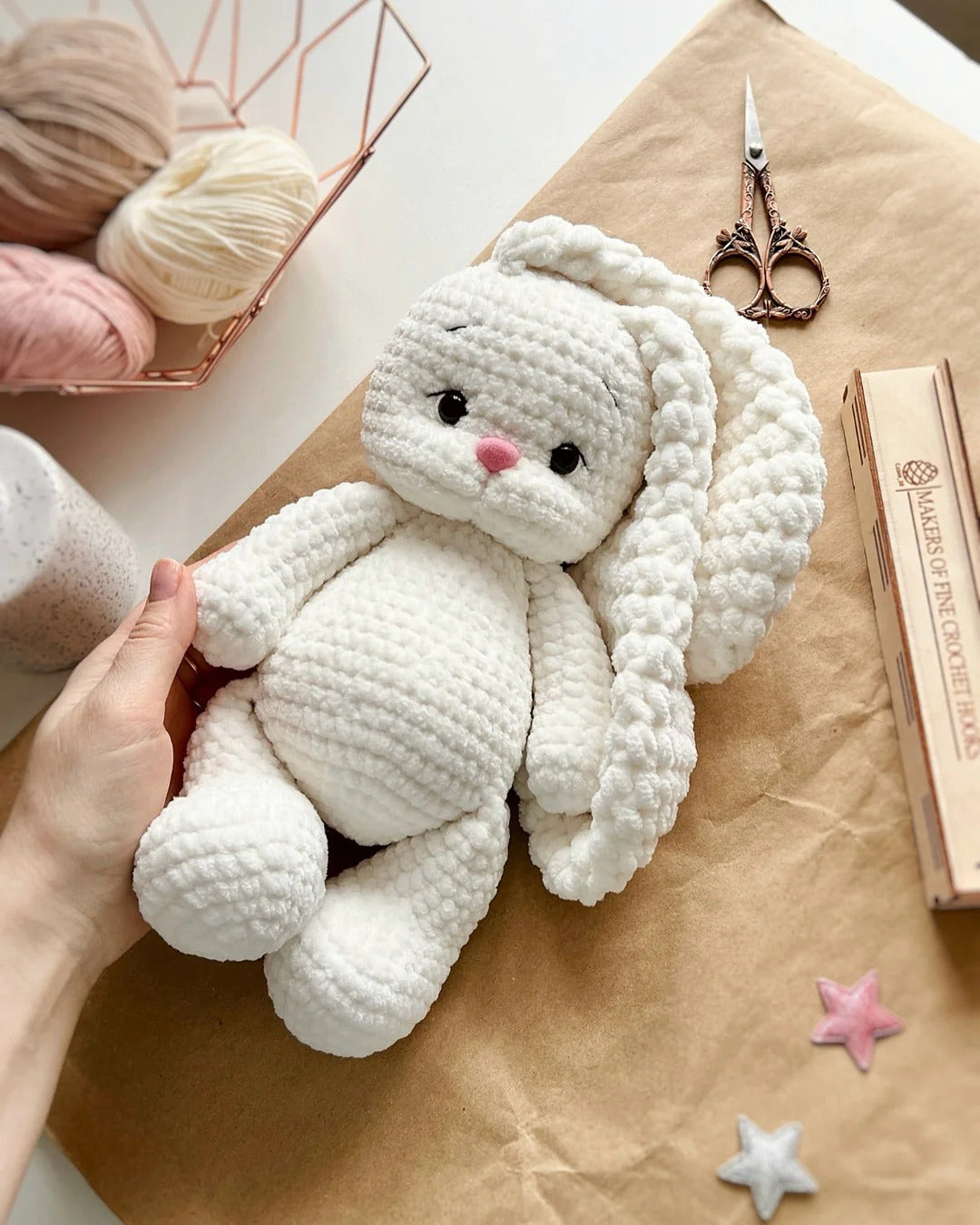 Lala & Topa – 3-in-1 Crochet Set with Christmas Outfit